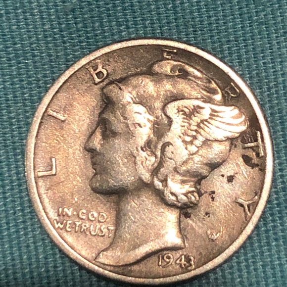 1943 Mercury Dime - Picture 2 of 2
